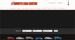 Desktop Screenshot of harveyscarcentre.co.uk